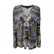 Topje met lange mouwen Etro , Black , Dames