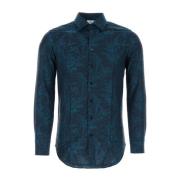 Stijlvolle Overhemden Etro , Blue , Heren