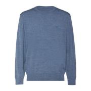 Blauwe Gebreide Kleding voor Heren Etro , Blue , Heren