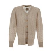 Gebreide Cardigan Etro , Beige , Heren