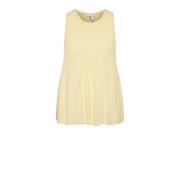 Sleeveless Tops Cinque , Yellow , Dames