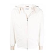 Buitenkleding Md4796176 Brunello Cucinelli , White , Heren