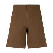 Casual Shorts Ermenegildo Zegna , Brown , Heren