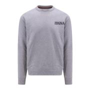 Sweatshirts Ermenegildo Zegna , Gray , Heren