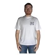 Iconisch PA Logo T-Shirt, Wit Palm Angels , White , Heren