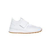 Sportivo Strap Leren Sneakers Tod's , White , Heren