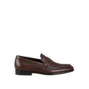 Stijlvolle Bruine Suède Loafers met Penny Bar Tod's , Brown , Heren