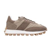 Verhoog je sneaker game met suède sneakers Tod's , Brown , Dames