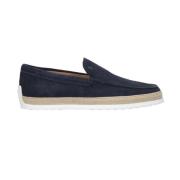 Blauwe Sneakers met Italiaans vakmanschap Tod's , Blue , Heren