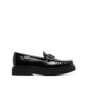 Zwarte 54K Loafers voor Dames Tod's , Black , Dames