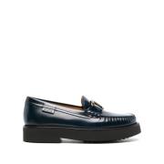 Marineblauwe 54K Loafers voor vrouwen Tod's , Blue , Dames