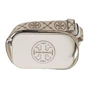 Miller Mini Crossbody Tas - Stijlvol en Duurzaam Tory Burch , Beige , ...