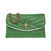 Kira gewatteerde portemonnee met band Tory Burch , Green , Dames