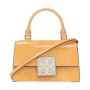 Leren schoudertas Bon Bon Tory Burch , Orange , Dames