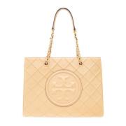 ‘Fleming’ gewatteerde shopper tas Tory Burch , Beige , Dames