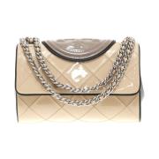 Omkeerbare Schoudertas in Vaniglia Tory Burch , Beige , Dames