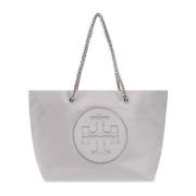 ‘Ella’ shopper tas Tory Burch , Gray , Dames