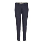 Blake Night Long Pant Sust. Broek Navy MOS Mosh , Blue , Dames