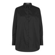 Enola Shirt - Klassiek en Stijlvol MOS Mosh , Black , Dames