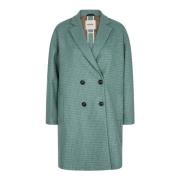 Blauwspar Vienna Felto Coat Jas MOS Mosh , Blue , Dames