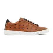 Terrain Monogram Print Sneakers MCM , Brown , Heren