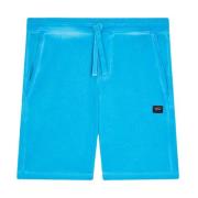 Katoenen Bermuda shorts voor heren met trekkoord Paul & Shark , Blue ,...