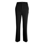 Stijlvolle Broek met Brede Tailleband InWear , Black , Dames