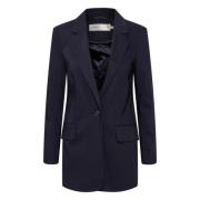 Elegante Lange Blazer InWear , Blue , Dames