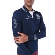 Polo Shirt La Martina , Blue , Heren