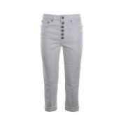 Bootcut Jeans Dondup , White , Dames