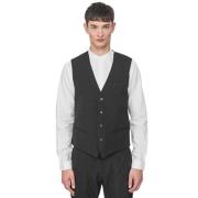 Gilet Slim Antony Morato , Black , Heren