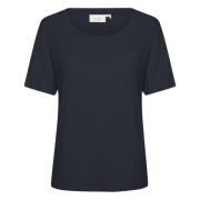 t-shirt Karen by Simonsen , Blue , Dames