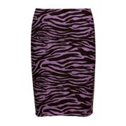 Zebra Print Kokerrok The Attico , Multicolor , Dames