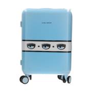 Suitcases Chiara Ferragni Collection , Blue , Dames