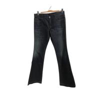 Pre-owned Cotton jeans Gucci Vintage , Blue , Dames