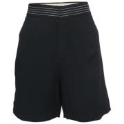 Pre-owned Fabric bottoms Chloé Pre-owned , Black , Dames