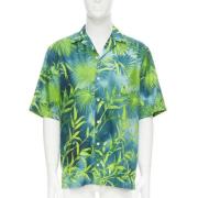 Pre-owned Polyester tops Versace Pre-owned , Green , Dames