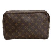 Vintage Monogram Trousse 28 Make-up Koffer Louis Vuitton Vintage , Bro...