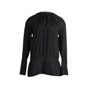 Pre-owned Silk tops Marni Pre-owned , Black , Dames