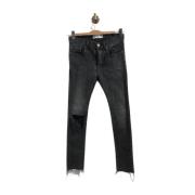 Pre-owned Cotton jeans Balenciaga Vintage , Black , Dames