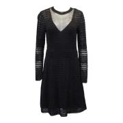 Pre-owned Cotton dresses Missoni Pre-owned , Black , Dames