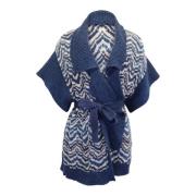 Pre-owned Wool outerwear Missoni Pre-owned , Blue , Dames
