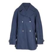 Pre-owned Cotton outerwear Dior Vintage , Blue , Dames