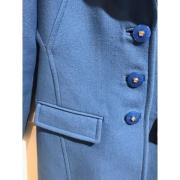 Pre-owned Wool outerwear Versace Pre-owned , Blue , Dames