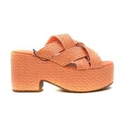 Stijlvolle Sandalen THEMOIRè , Orange , Dames