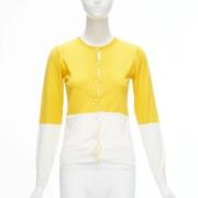 Pre-owned Cotton tops Stella McCartney Pre-owned , Yellow , Dames