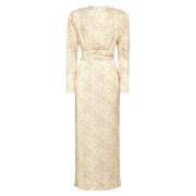 Plumas Jurk MVP wardrobe , Beige , Dames