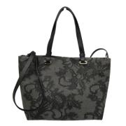 Pre-owned Leather totes Valentino Vintage , Gray , Dames