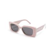 Roze zonnebril met originele accessoires Dior , Pink , Dames