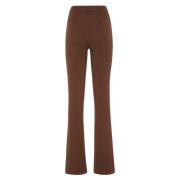 Santa Monica Gebreide Broek MVP wardrobe , Brown , Dames